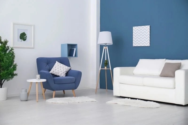 Balçova salon iç cephe boyama örneği